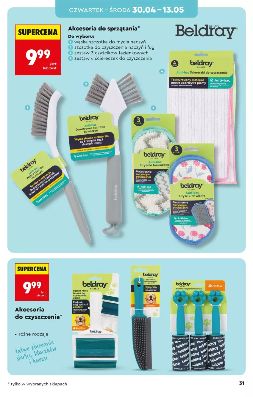 Gazetka promocyjna Biedronka - Okazje Tygodnia - ważna 25.04 do 09.05.2026 - strona 31 - produkty: Do mycia naczyń, Kawa, Por, Szczotka