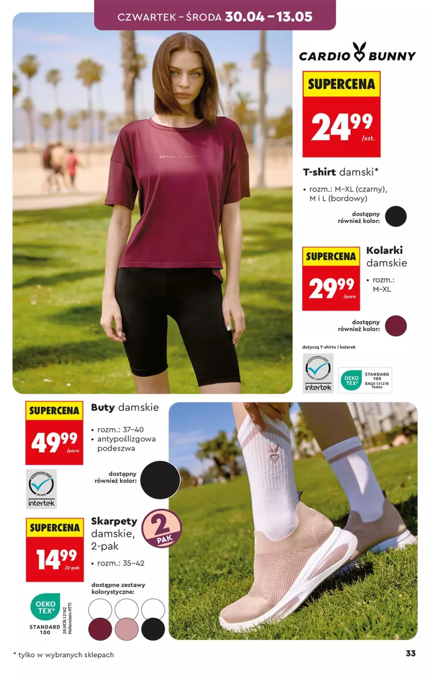 Gazetka promocyjna Biedronka - Okazje Tygodnia - ważna 25.04 do 09.05.2026 - strona 33 - produkty: Buty, Karp, T-shirt