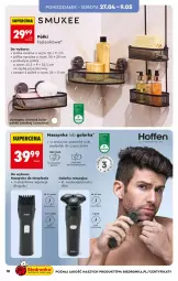 Gazetka promocyjna Biedronka - Okazje Tygodnia - Gazetka - ważna od 09.05 do 09.05.2026 - strona 18 - produkty: Top, Por, Koc, Przewód, Golarka, Szynka, Silan, Półka, Maszynka