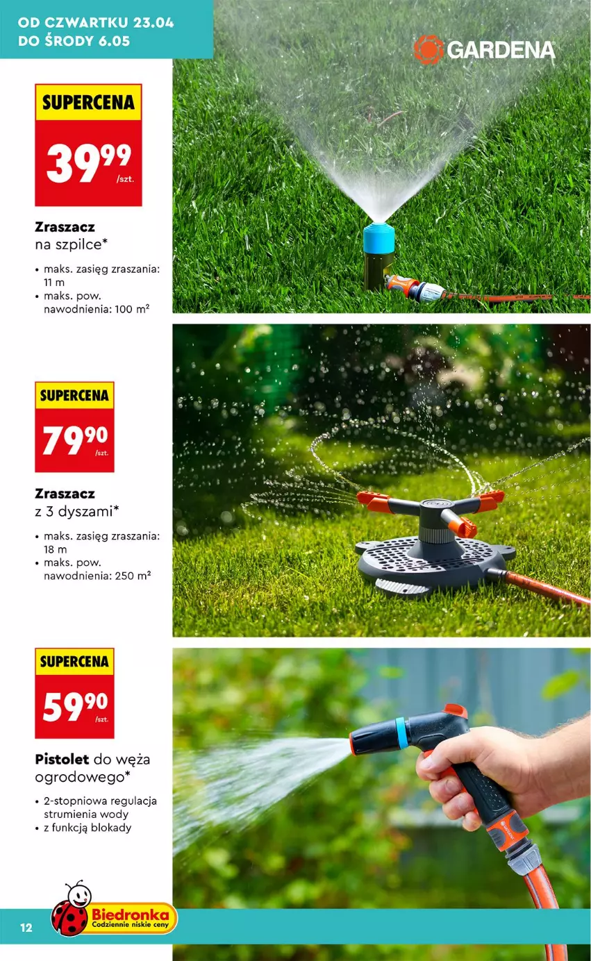 Gazetka promocyjna Biedronka - Gazetka - ważna 20.04 do 27.04.2026 - strona 12 - produkty: Pistolet, Rum, Top