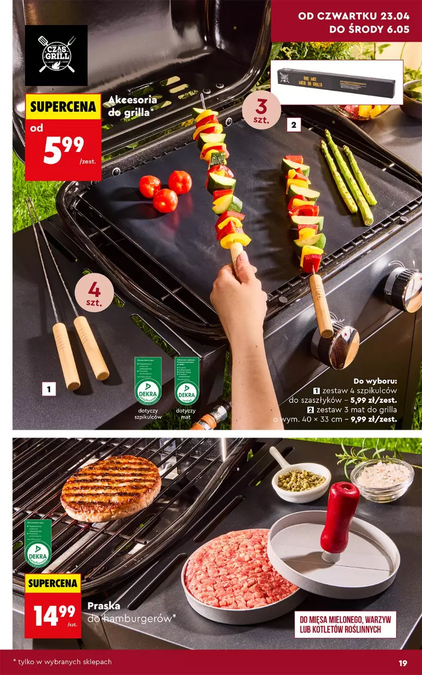 Gazetka promocyjna Biedronka - Gazetka - ważna 20.04 do 27.04.2026 - strona 19 - produkty: Grill, Kotlet