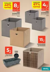 Gazetka promocyjna Dealz - Gazetka - ważna od 25.08 do 25.08.2024 - strona 14 - produkty: Kosz, Pojemnik, Pudełko, Pojemnik do przechowywania