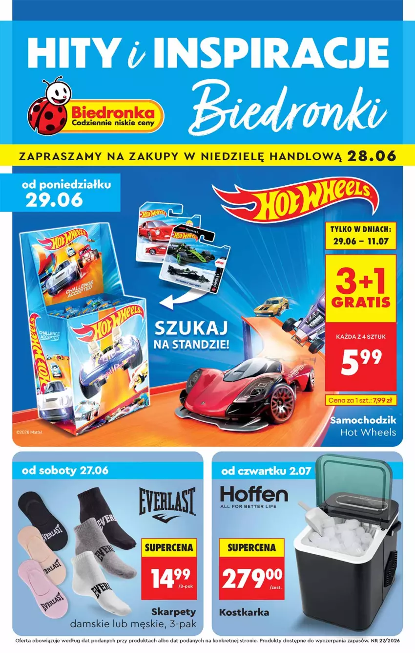 Gazetka promocyjna Biedronka - Okazje Tygodnia - ważna 27.06 do 11.07.2026 - strona 1 - produkty: Karp, Kret, Mattel
