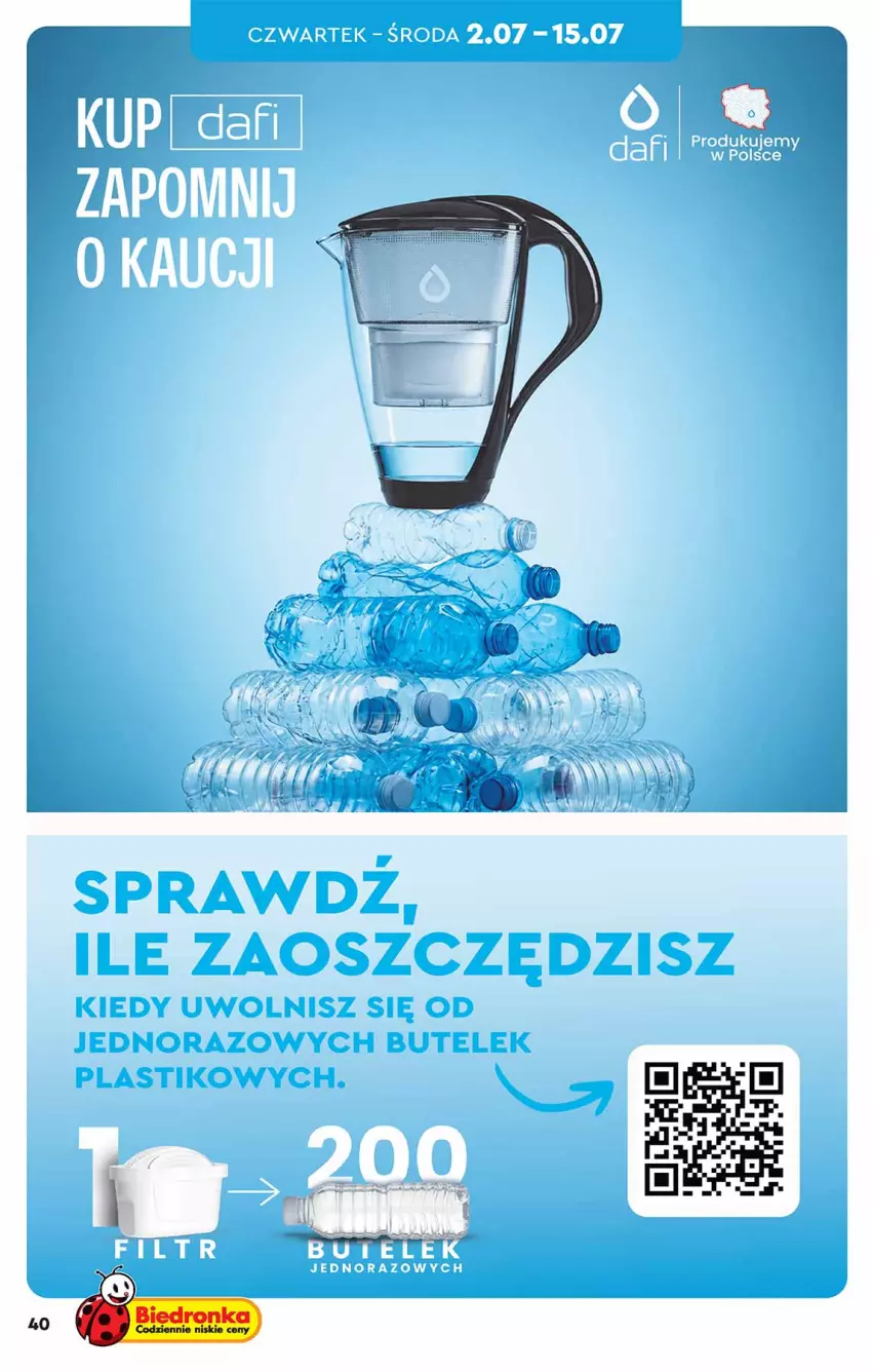 Gazetka promocyjna Biedronka - Okazje Tygodnia - ważna 27.06 do 11.07.2026 - strona 40