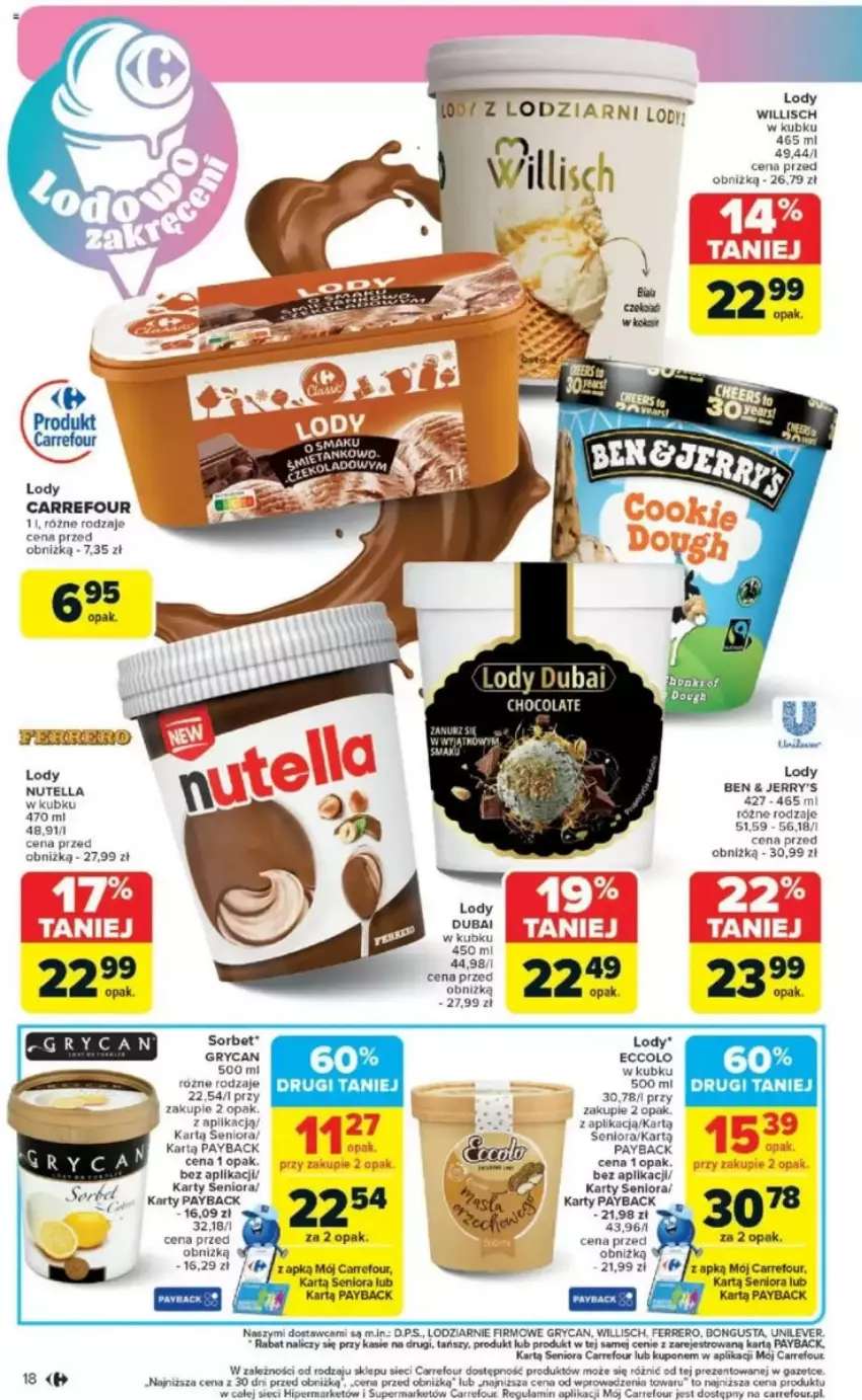 Gazetka promocyjna Carrefour - ważna 05.05 do 10.05.2025 - strona 13 - produkty: Gry, Lody, Nutella