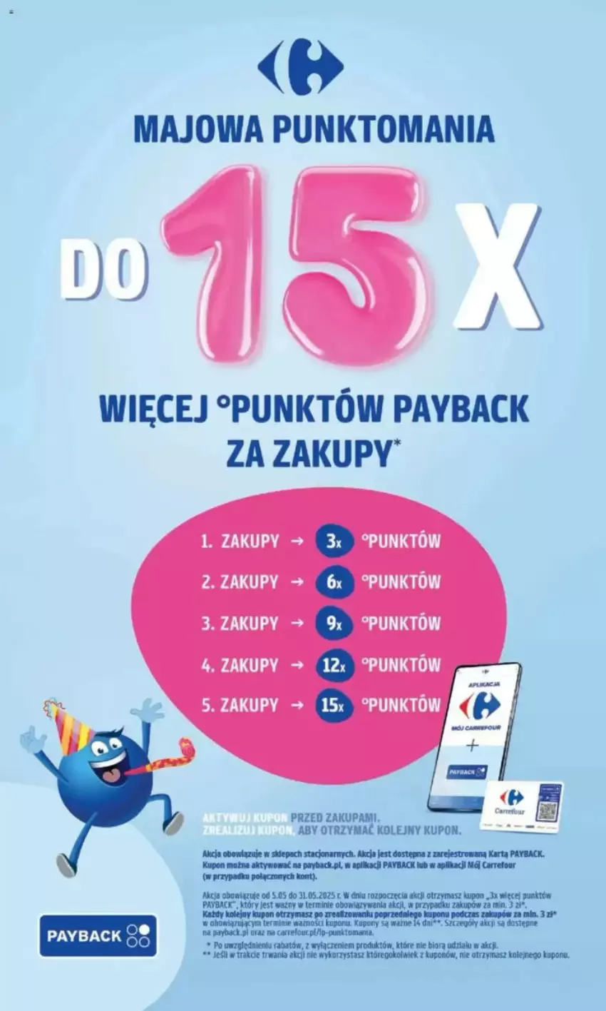 Gazetka promocyjna Carrefour - ważna 05.05 do 10.05.2025 - strona 47 - produkty: Manta, Olej, Wasa