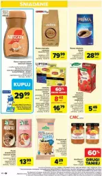 Gazetka promocyjna Carrefour - Gazetka - ważna od 10.05 do 10.05.2025 - strona 21 - produkty: Piec, Kawa rozpuszczalna, Por, Kupiec, Kawa mielona, Kawa, Lipton, Prima, Danio, Herbata, Ogród, Helio, Herbapol, Fa