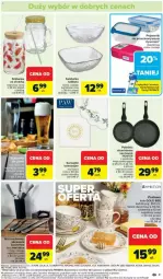 Gazetka promocyjna Carrefour - Gazetka - ważna od 10.05 do 10.05.2025 - strona 38 - produkty: Ser, Salaterka, Serwetki, Pojemnik, LANA, Talerz, Talerz deserowy, Szklanka, Kubek, Deser, Patelnia, Fa