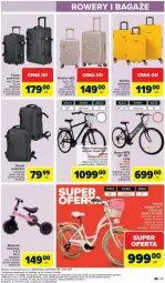 Gazetka promocyjna Carrefour - Gazetka - ważna od 10.05 do 10.05.2025 - strona 40 - produkty: Walizka, Plecak, Tatra, Rower, Dzieci, Rowerek, Fa