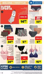 Gazetka promocyjna Carrefour - Gazetka - ważna od 10.05 do 10.05.2025 - strona 43 - produkty: Ser, Szorty, Biustonosz, Figi, Bokserki, Fa