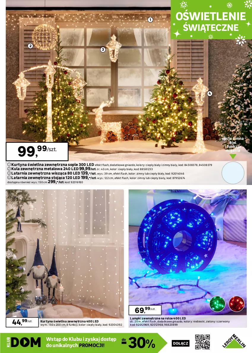 Gazetka promocyjna Leroy Merlin - Gazetka Leroy Merlin - ważna 02.12 do 26.12.2025 - strona 7 - produkty: Bombki, Gra, Granat, LANA, Latarnia, Skrzat