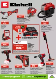 Gazetka promocyjna Leroy Merlin - Gazetka Leroy Merlin - Gazetka - ważna od 26.12 do 26.12.2025 - strona 31 - produkty: Odkurzacz, Młot udarowy, Papier, Wiertarka, Szlifierka kątowa, Szczotka, Tran, Wyrzynarka, Warka, Tarka, Wkręt, Młot, Młotowiertarka, Wkrętarka, Bateria, Szlifierka, Bosch, Lampa, Zestaw narzędzi, Odkurzacz warsztatowy, Klucz udarowy, Akumulator, Einhell, Fa