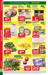 Gazetka promocyjna Stokrotka - Market - Gazetka - ważna od 01.07 do 01.07.2026 - strona 4 - produkty: Piwa, Piwo, Kurczak, Pierogi, Warzywa, Ser, Gra, Piątnica, Kasztelan, Président, Cytryny, Optima, Camembert, Farm Milk, Czekolada, Skrzydełka z kurczaka, Bukiet, Owoce, Kabanos, Grunt, Harnaś, Masło, Merci, Mięso, Milka, Mleko, Fa