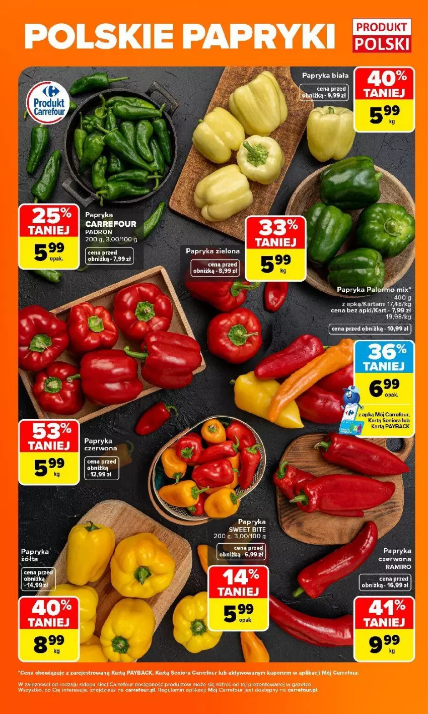 Gazetka promocyjna Carrefour - Gazetka Carrefour, Market w SUMIE weź to na świeżo - ważna 17.08 do 22.08.2026 - strona 3 - produkty: Fa, LG, Papryka