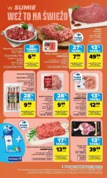 Gazetka promocyjna Carrefour - Gazetka Carrefour, Market w SUMIE weź to na świeżo - Gazetka - ważna od 22.08 do 22.08.2026 - strona 4 - produkty: Kurczak, Mięso mielone, Sok, Sokołów, Kotlet, Mięso, Fa