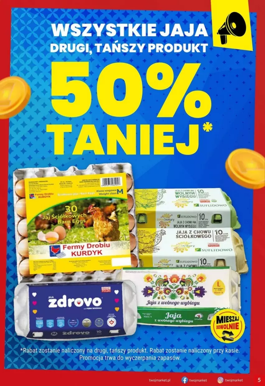 Gazetka promocyjna Twoj Market - ważna 10.04 do 16.04.2024 - strona 34 - produkty: Jaja