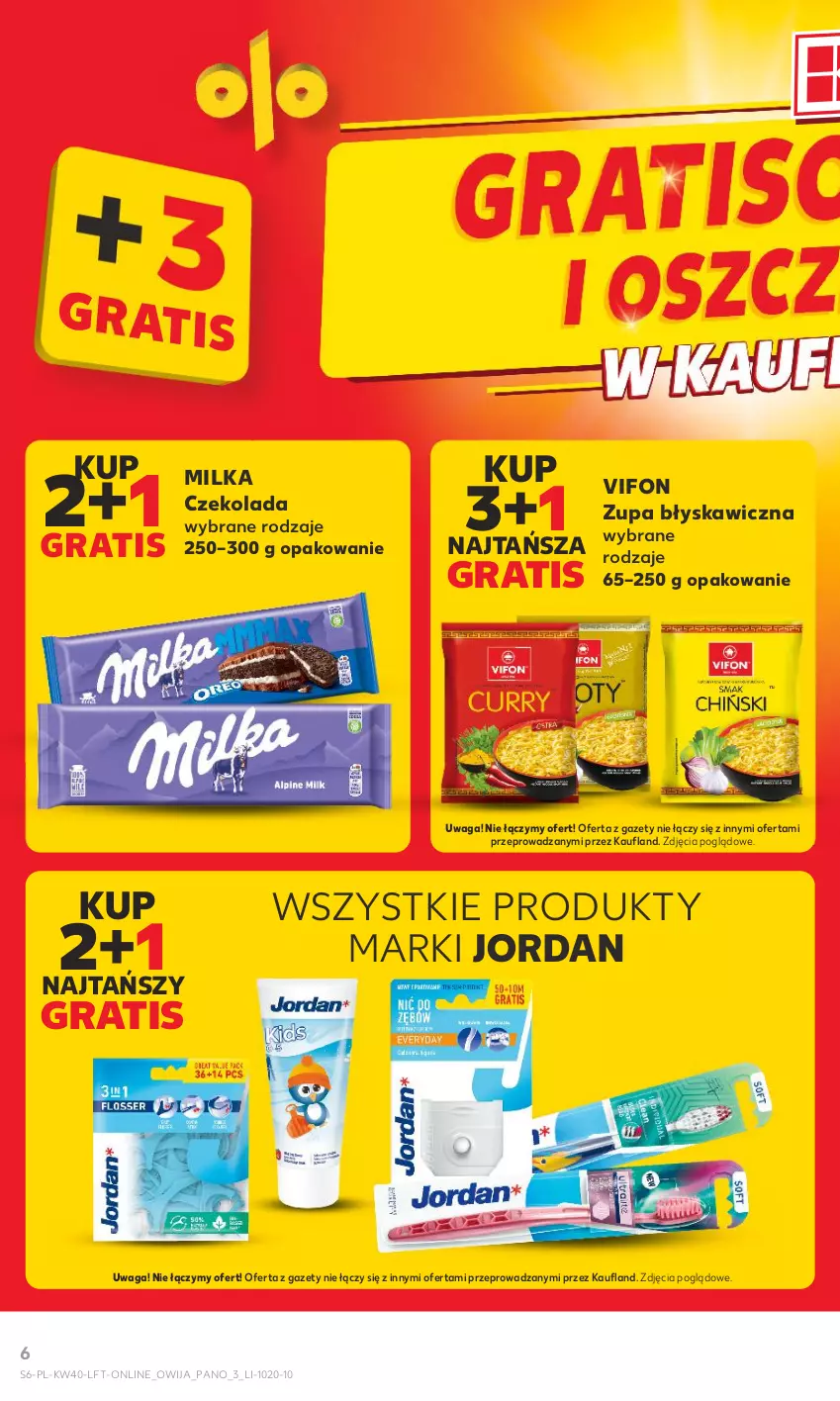 Gazetka promocyjna Kaufland - Gazetka tygodnia - ważna 05.10 do 11.10.2023 - strona 6 - produkty: Czekolada, Gra, Milka, Waga, Zupa