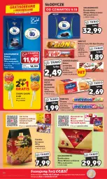 Gazetka promocyjna Kaufland - Gazetka tygodnia - Gazetka - ważna od 11.10 do 11.10.2023 - strona 50 - produkty: Kit Kat, Ciastka, Krakus, Gra, Kinder Bueno, Chupa Chups, Tera, Lion, Herbatniki, Mentos, Baton, Bomboniera, Olej, Krakuski, Nestlé, Kinder, Likier