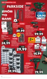 Gazetka promocyjna Kaufland - Gazetka tygodnia - Gazetka - ważna od 11.10 do 11.10.2023 - strona 66 - produkty: Parkside, Teleskop, Gra, Papier, Organizer, Kosz, Pojemnik, Tera, Tarka, Wkręt, Wkrętarka, Szlifierka, Zestaw narzędzi, Akumulator