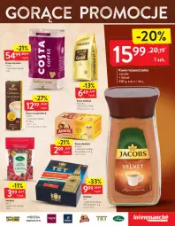 Gazetka promocyjna Intermarche - Maxi Okazje - Gazetka - ważna od 01.02 do 01.02.2021 - strona 19 - produkty: Tchibo, Kawa rozpuszczalna, Kawa zbożowa, Kawa ziarnista, Kawa mielona, Kawa, Velvet, Mocca Fix Gold, Jacobs, Woseba, Herbata
