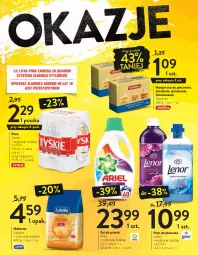 Gazetka promocyjna Intermarche - Maxi Okazje - Gazetka - ważna od 01.02 do 01.02.2021 - strona 3 - produkty: Piwo, Piec, Lubella, Makaron, Bell, Tyskie, Płyn do płukania, Margaryna, Bella, Ariel, Lenor