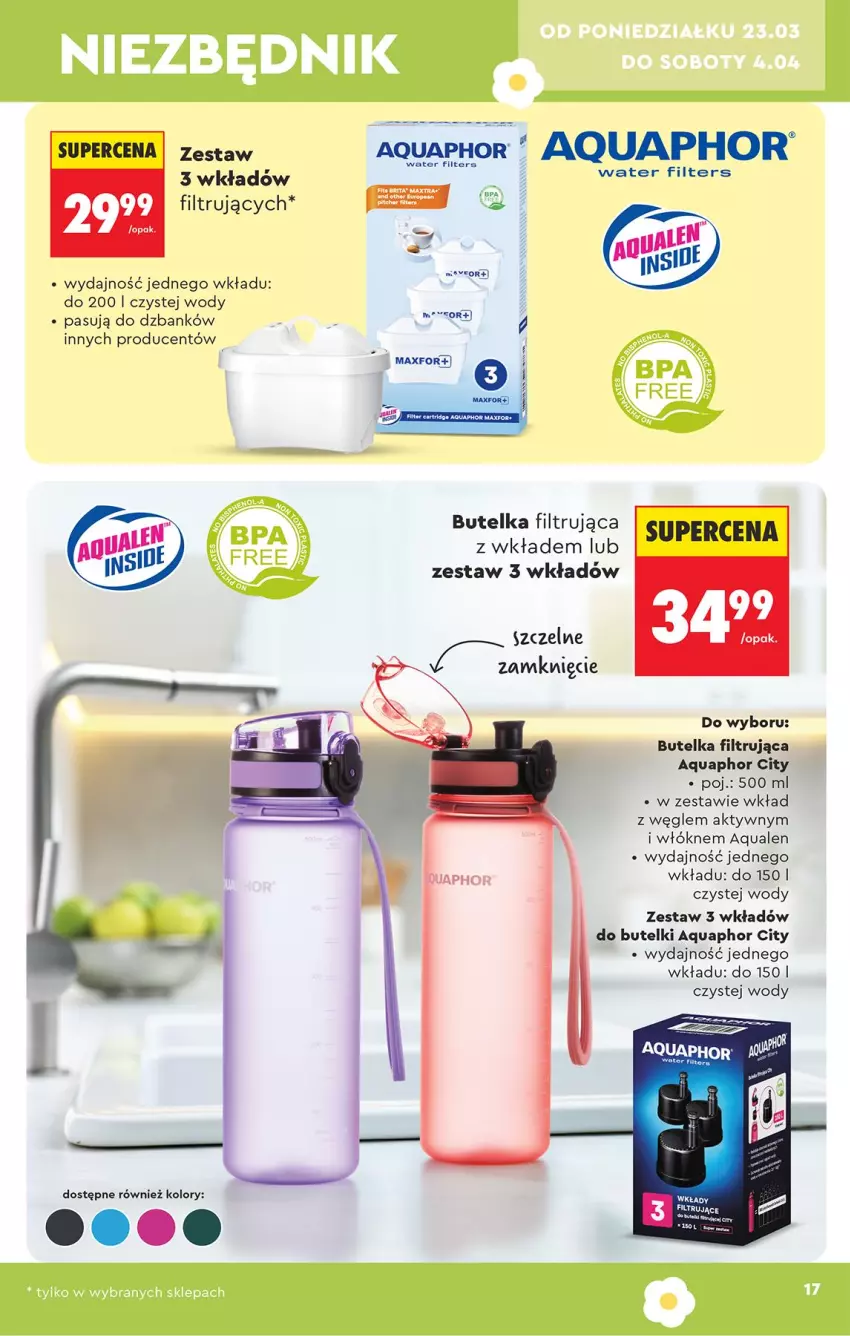 Gazetka promocyjna Biedronka - Okazje Tygodnia - ważna 21.03 do 04.04.2026 - strona 17 - produkty: Aquaphor, Fa, Tera