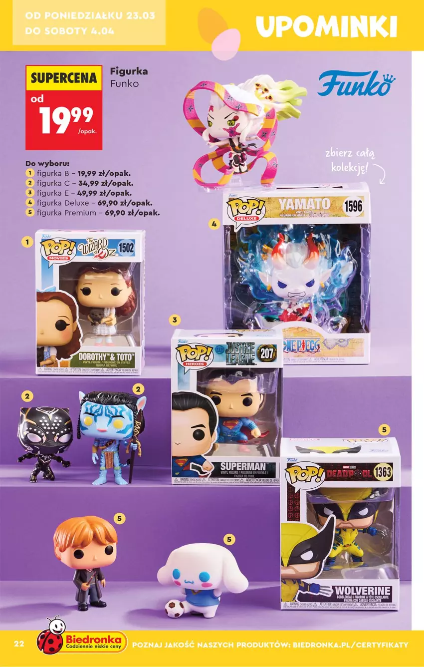 Gazetka promocyjna Biedronka - Okazje Tygodnia - ważna 21.03 do 04.04.2026 - strona 22 - produkty: STP