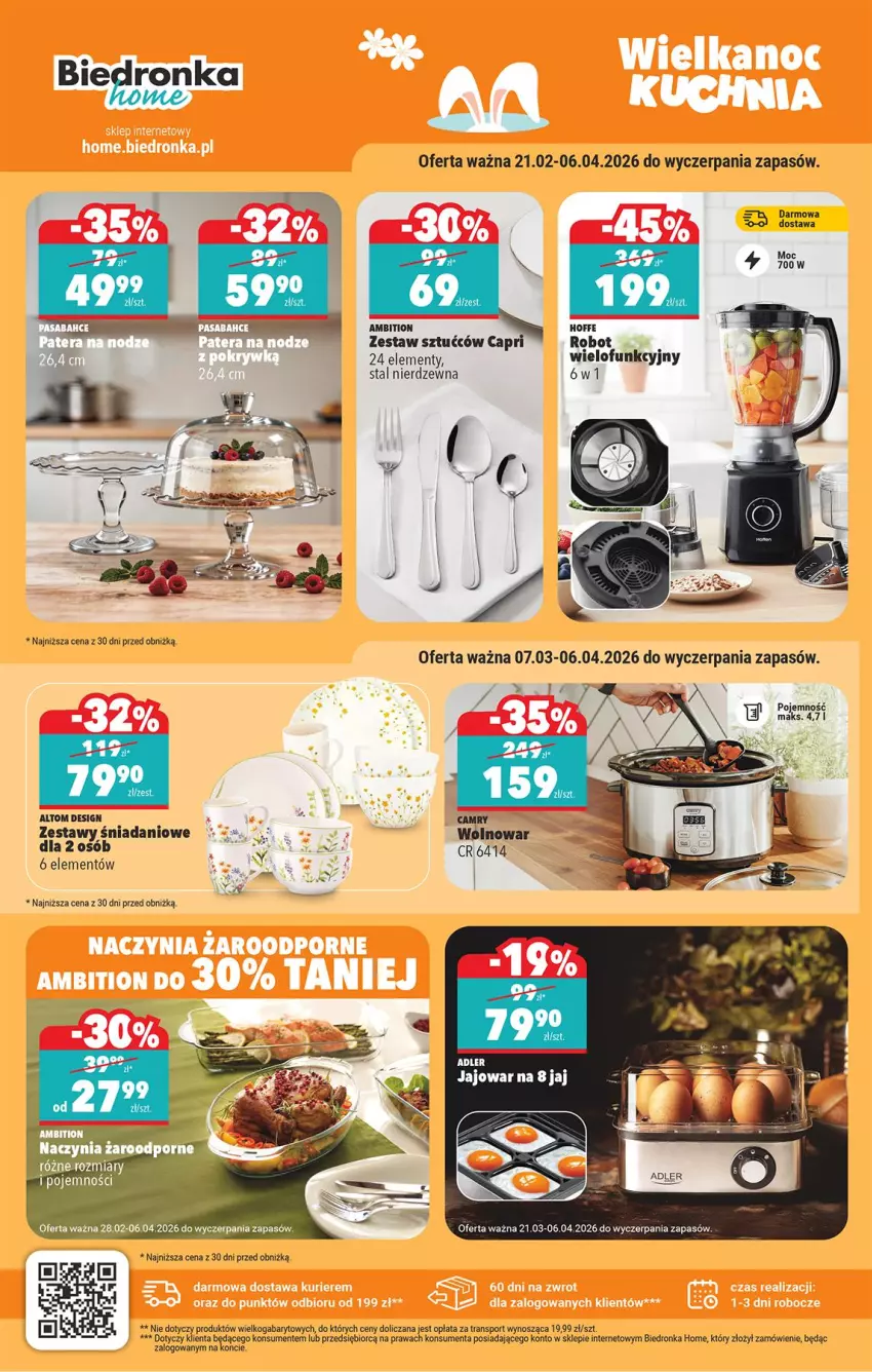 Gazetka promocyjna Biedronka - Okazje Tygodnia - ważna 21.03 do 04.04.2026 - strona 40 - produkty: Danio, Por, Robot, Sport, Tran, Zestaw sztućców