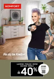 Gazetka promocyjna Komfort - Gazetka - Gazetka - ważna od 15.03 do 15.03.2022 - strona 1 - produkty: Drzwi, Meble