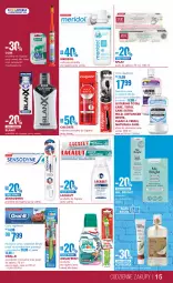 Gazetka promocyjna Super Pharm - Gazetka - ważna od 11.09 do 11.09.2024 - strona 15 - produkty: Gin, Płyn do płukania, Ecodenta, Sensodyne, Szczoteczka