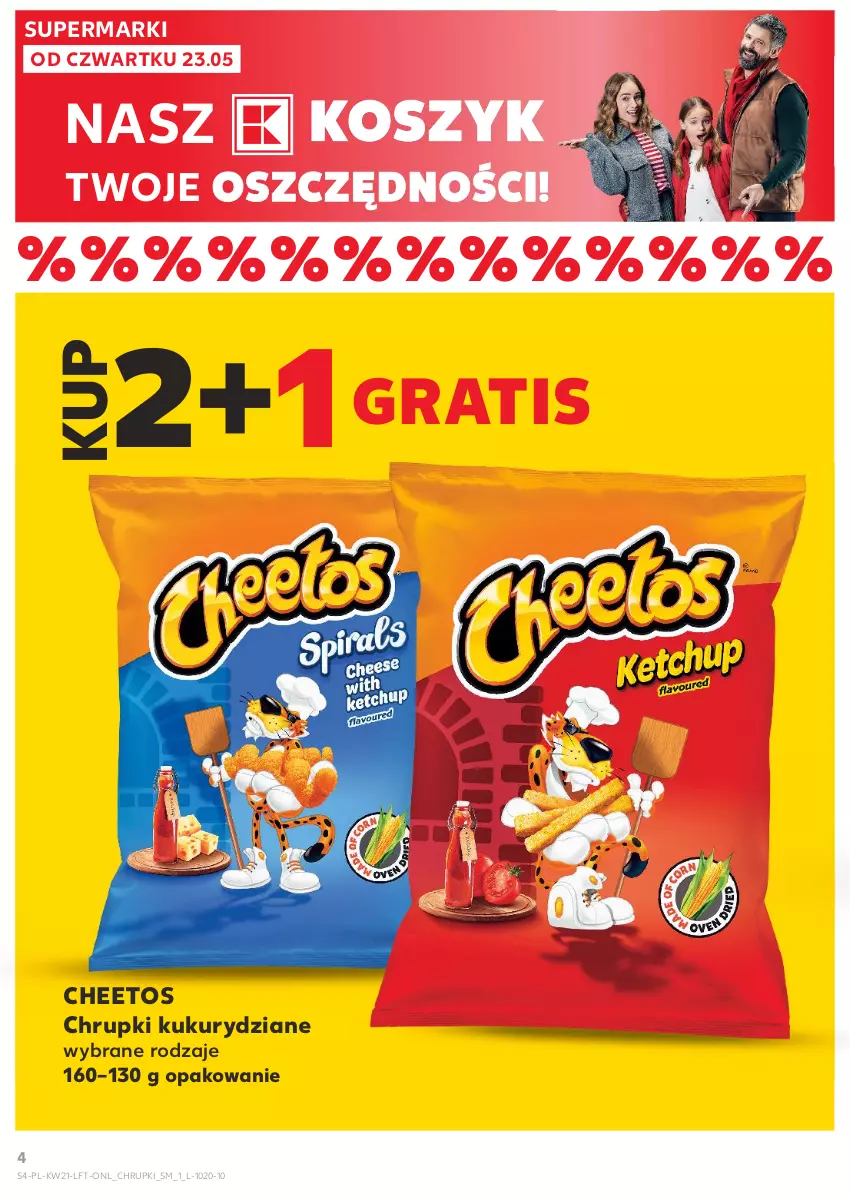 Gazetka promocyjna Kaufland - Gazetka tygodnia - ważna 23.05 do 28.05.2024 - strona 4 - produkty: Cheetos, Chrupki, Gra, Kosz