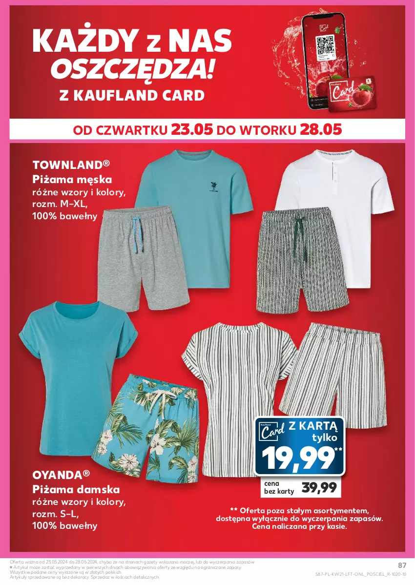 Gazetka promocyjna Kaufland - Gazetka tygodnia - ważna 23.05 do 28.05.2024 - strona 87 - produkty: Gra, Piżama