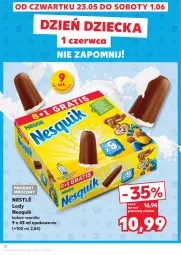 Gazetka promocyjna Kaufland - Gazetka tygodnia - Gazetka - ważna od 28.05 do 28.05.2024 - strona 32 - produkty: Nesquik, Lody, Kakao, Nestlé
