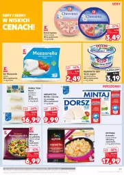 Gazetka promocyjna Kaufland - Gazetka tygodnia - Gazetka - ważna od 28.05 do 28.05.2024 - strona 59 - produkty: Mozzarella, Polędwica, Serek wiejski, Warzywa, Top, Sok, Ser, Mlekovita, Serek, Krewetki, Mintaj, Dorsz, Mleko, Fa