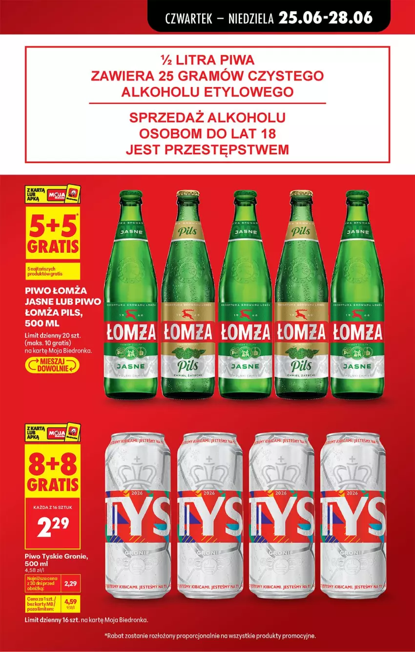 Gazetka promocyjna Biedronka - Od Czwartku - ważna 25.06 do 01.07.2026 - strona 15 - produkty: Fa, Por