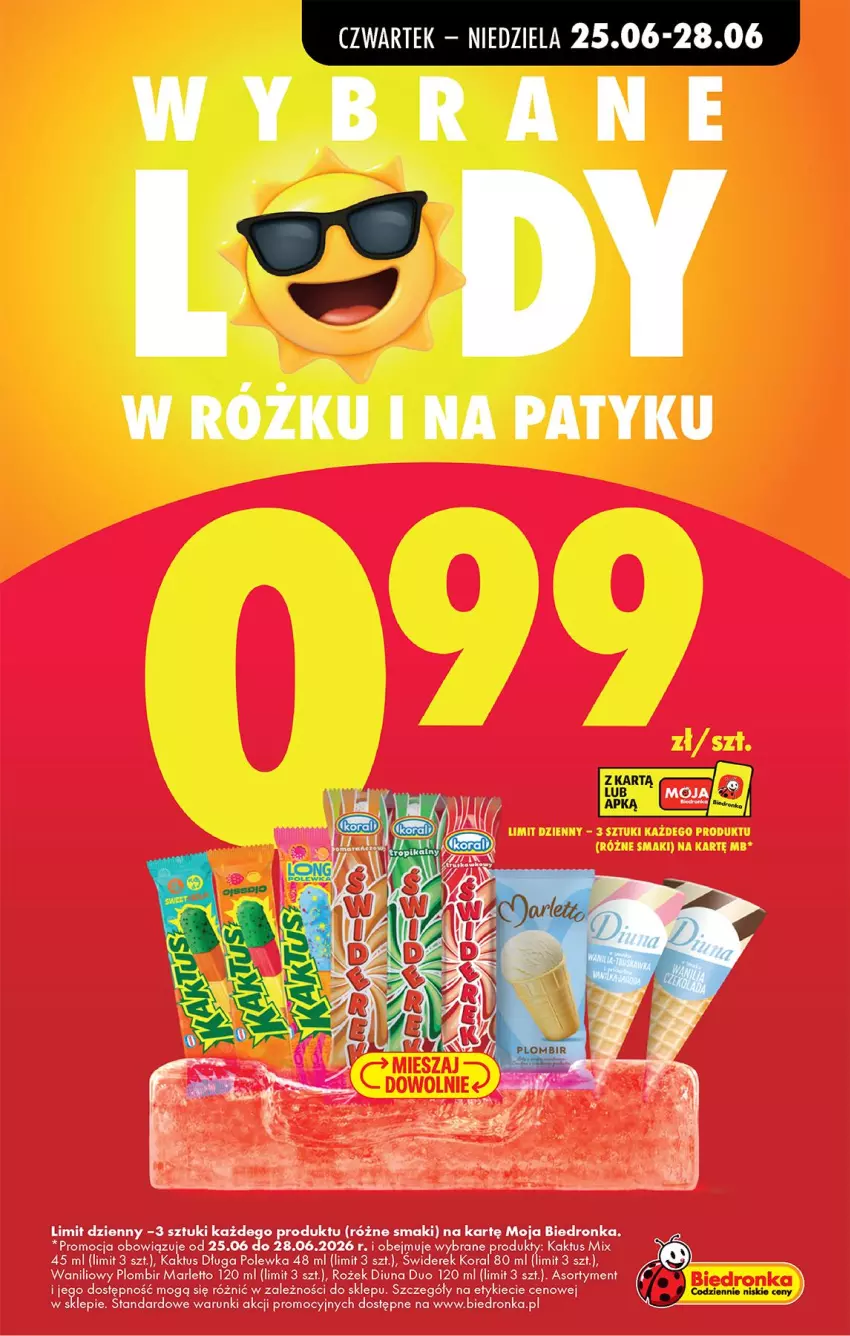 Gazetka promocyjna Biedronka - Od Czwartku - ważna 25.06 do 01.07.2026 - strona 19 - produkty: Kaktus