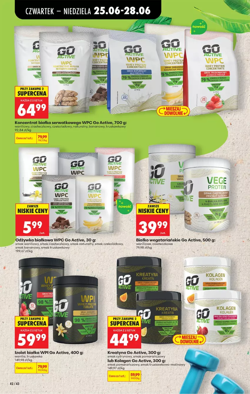 Gazetka promocyjna Biedronka - Od Czwartku - ważna 25.06 do 01.07.2026 - strona 48 - produkty: Cytryny, Fa, Kolagen, Odżywka, Ser