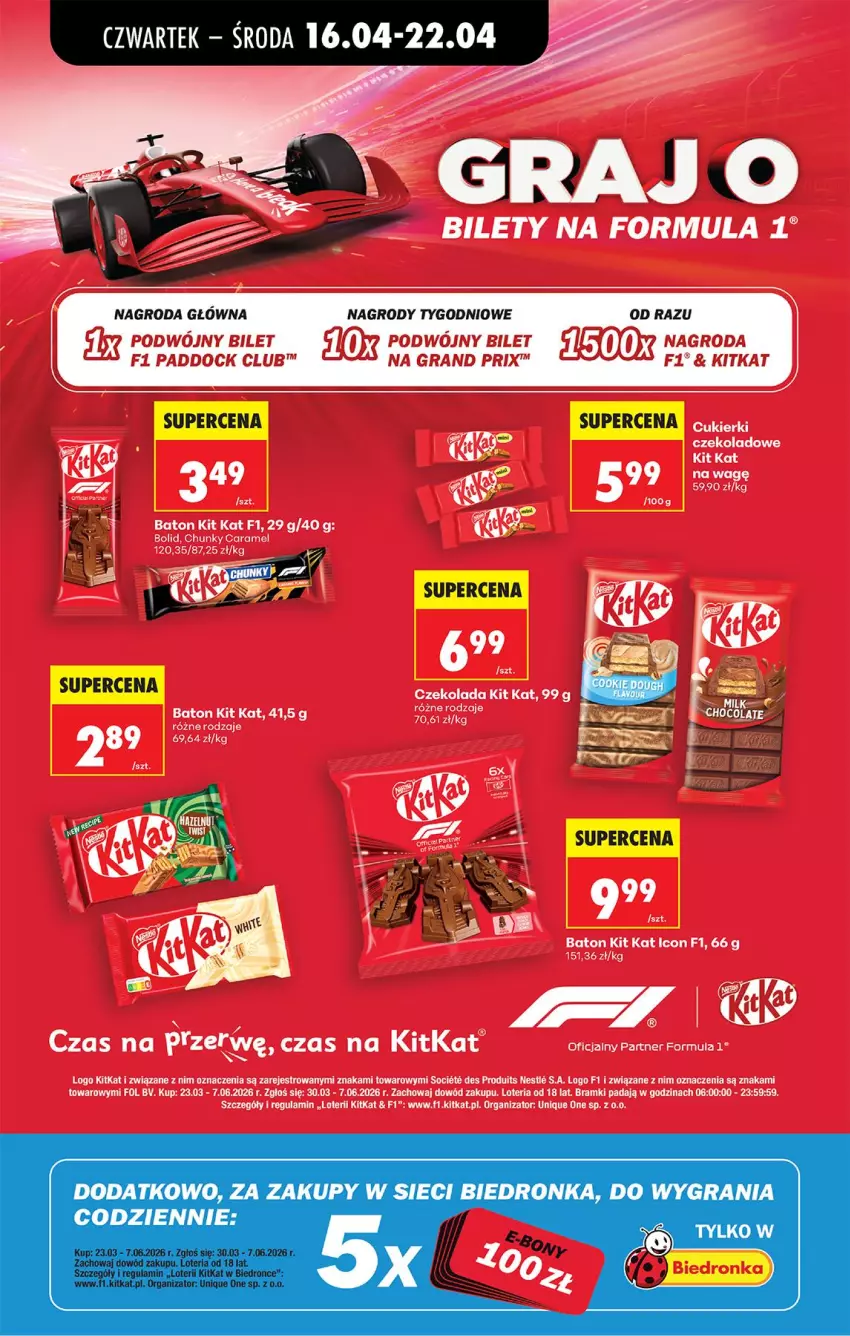 Gazetka promocyjna Biedronka - Od Czwartku - ważna 16.04 do 22.04.2026 - strona 64 - produkty: Gra, LG