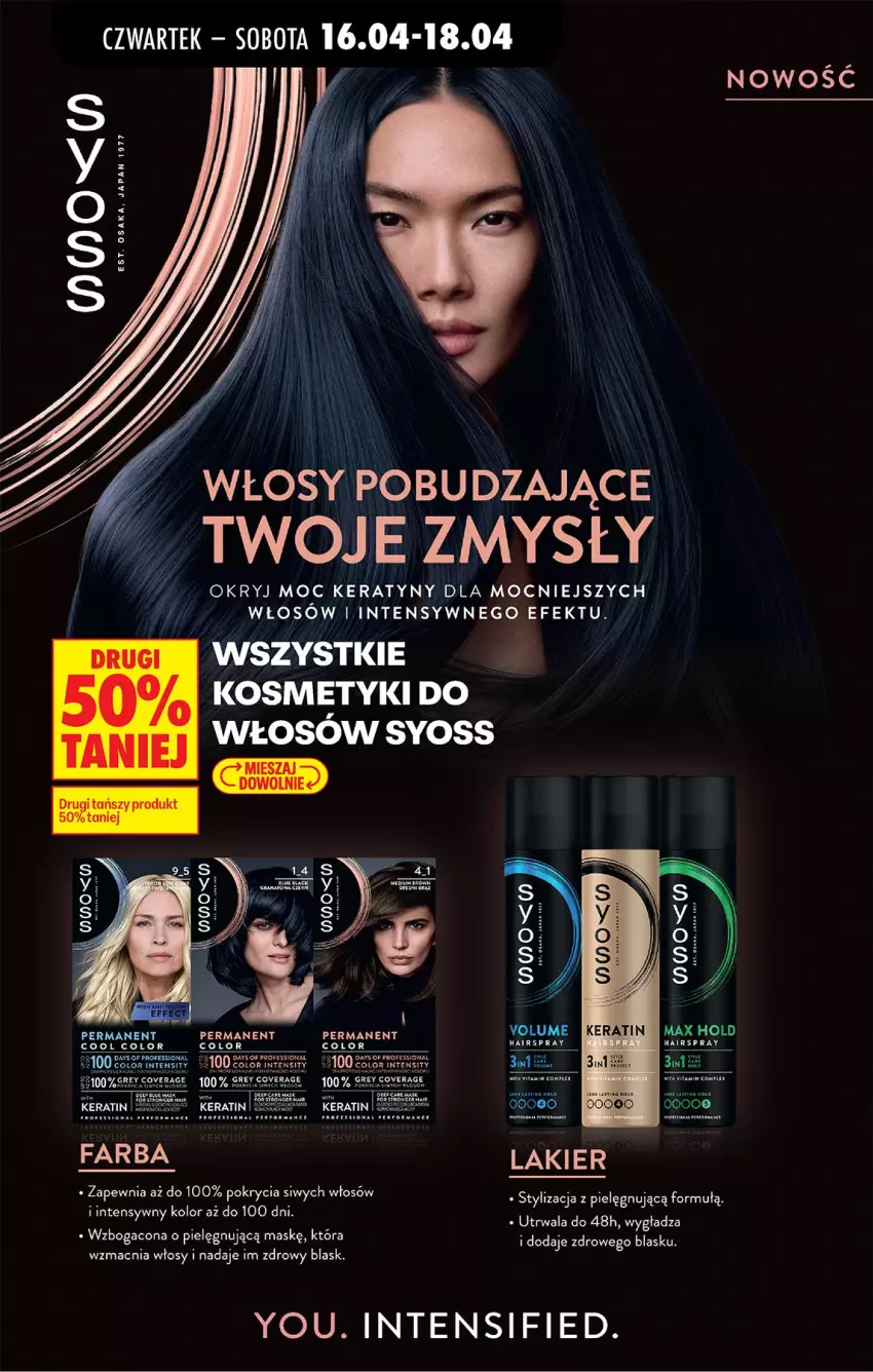 Gazetka promocyjna Biedronka - Od Czwartku - ważna 16.04 do 22.04.2026 - strona 74 - produkty: Eleo, Fa, Kask, Lakier, Leon, LG, Por, Syoss, Top