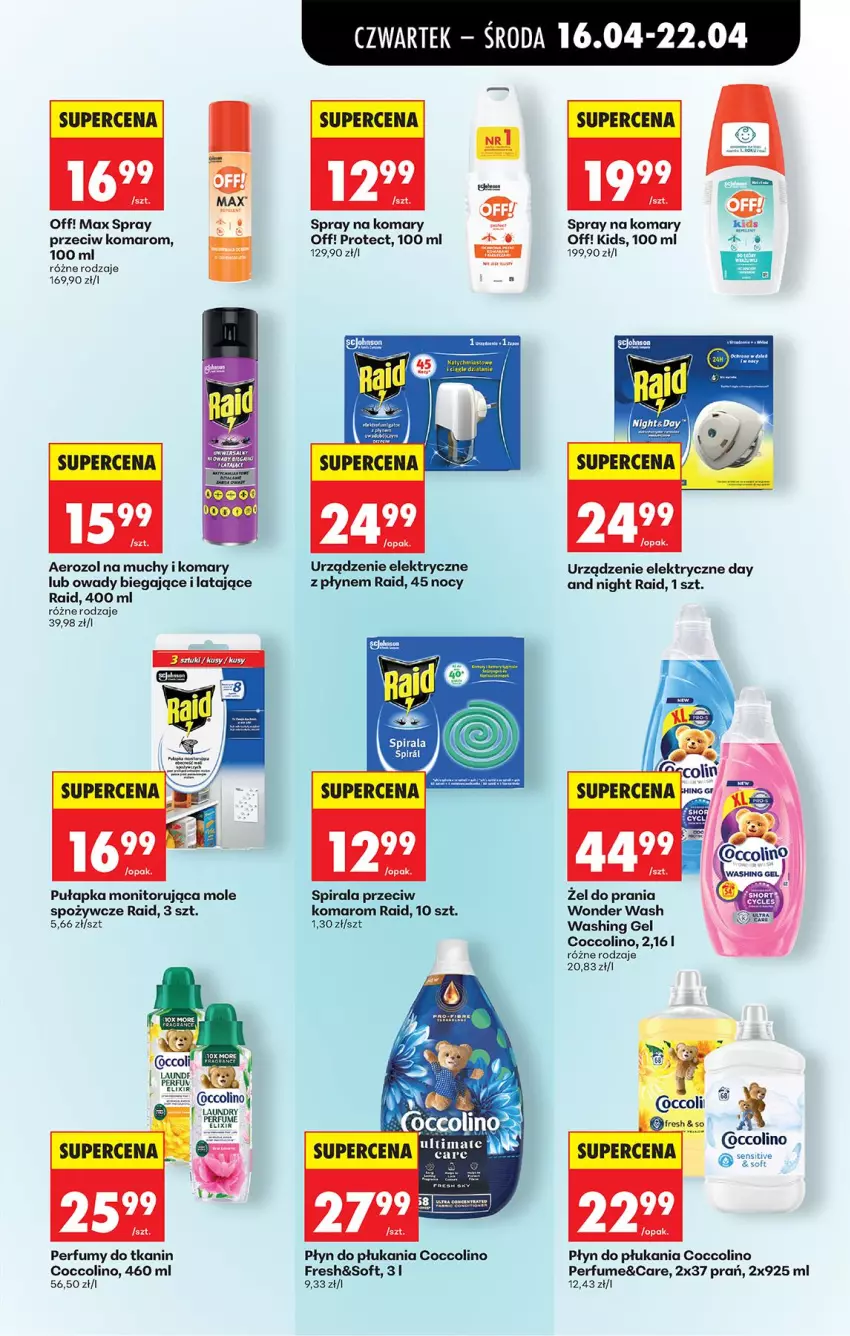 Gazetka promocyjna Biedronka - Od Czwartku - ważna 16.04 do 22.04.2026 - strona 81 - produkty: Coccolino, Monitor, Perfum, Płyn do płukania