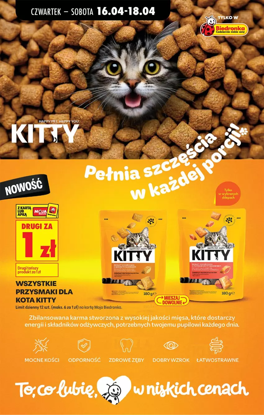 Gazetka promocyjna Biedronka - Od Czwartku - ważna 16.04 do 22.04.2026 - strona 84 - produkty: Por, Sok