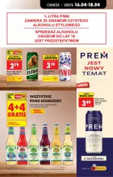 Gazetka promocyjna Biedronka - Od Czwartku - Gazetka - ważna od 22.04 do 22.04.2026 - strona 71 - produkty: Piwa, Piwo, Por, Gra, Somersby, Lack, Fa