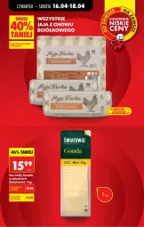 Gazetka promocyjna Biedronka - Od Czwartku - Gazetka - ważna od 22.04 do 22.04.2026 - strona 8 - produkty: Ser, Jaja, Gouda, Fa