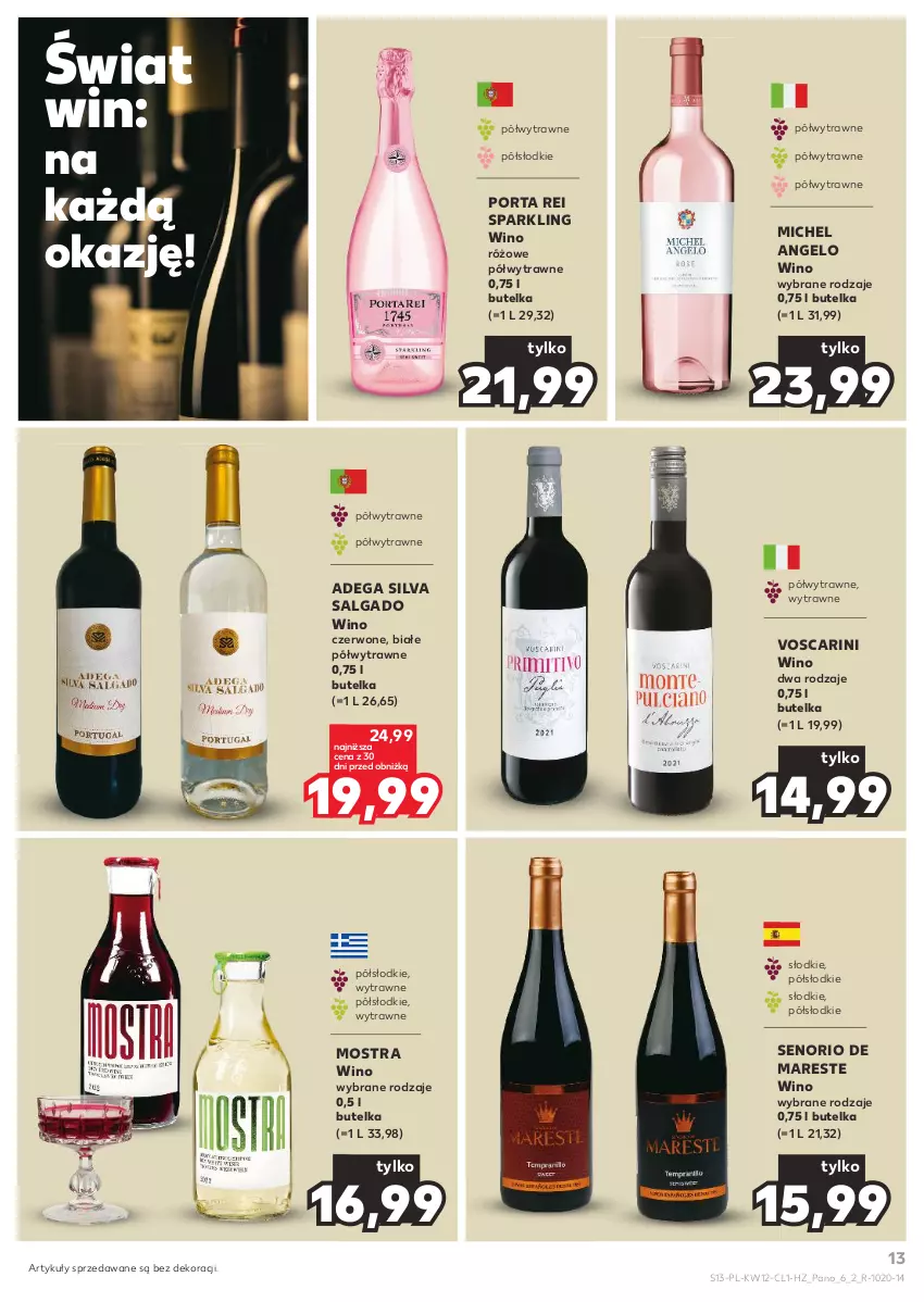 Gazetka promocyjna Kaufland - Barek Kauflandu - ważna 21.03 do 03.04.2024 - strona 13 - produkty: Dega, LG, Por, Wino, Wino czerwone