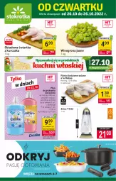 Gazetka promocyjna Stokrotka - Supermarket - Gazetka - ważna od 26.10 do 26.10.2022 - strona 1 - produkty: Kurczak, Coccolino, Płyn do płukania, Winogrona, Znicz, Wino