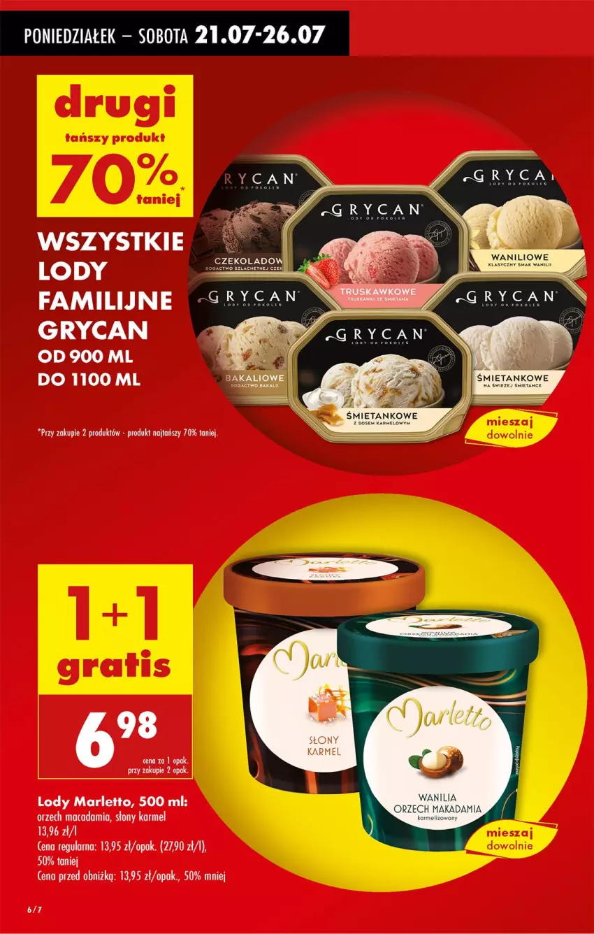 Gazetka promocyjna Biedronka - Od Poniedziałku - ważna 21.07 do 26.07.2025 - strona 12 - produkty: Gry, Lody