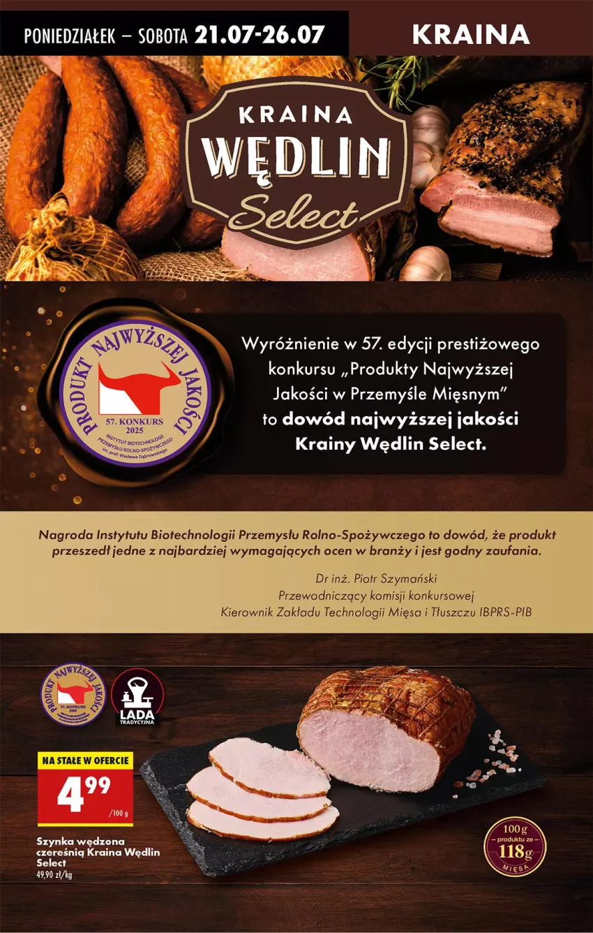 Gazetka promocyjna Biedronka - Od Poniedziałku - ważna 21.07 do 26.07.2025 - strona 38 - produkty: Fa, Szynka