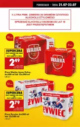 Gazetka promocyjna Biedronka - Od Poniedziałku - Gazetka - ważna od 26.07 do 26.07.2025 - strona 17 - produkty: Piwo, Warka, Fa