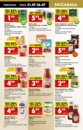 Gazetka promocyjna Biedronka - Od Poniedziałku - Gazetka - ważna od 26.07 do 26.07.2025 - strona 46 - produkty: Majonez, Dawtona, Sos, Ser, Por, Mus, Gra, Ananas, Sos czosnkowy, Dżem, Rolki, Spaghetti, Galaretka, Syrop, Pudliszki, Gala, Kamis, Groszek, Kukurydza, Musztarda, Fa