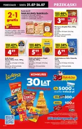 Gazetka promocyjna Biedronka - Od Poniedziałku - Gazetka - ważna od 26.07 do 26.07.2025 - strona 52 - produkty: Piec, Migdały łuskane, Por, Migdały, Chrupki, Burger, Pieczywo chrupkie, Pieczywo, Kakao